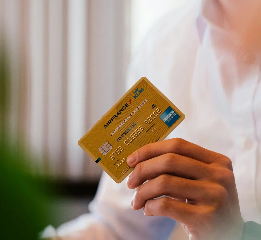 Business owner taking a card payment
